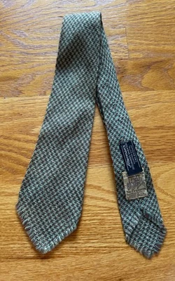 РЕДКИЙ 1940-е McCROSSEN Santa Fe Галстук ручной работы от GUNTER HOTEL San Antonio TX - Изображение 1 из 4