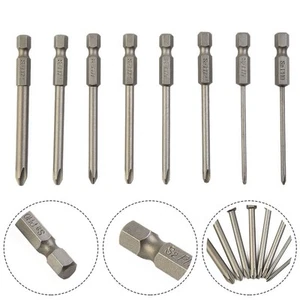 Comprehensive 8pcs Magnetic Hex Cross Screwdriver Bits Set for Home Improvement - Picture 1 of 12