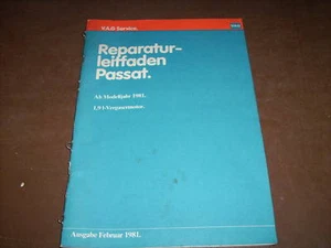 Manual de Taller VW Passat B3 1,9 I Carburador Motor Stand 02/1981 - Imagen 1 de 1
