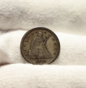 1875 S US 20 Twenty Cent Piece F/VF - Picture 1 of 4