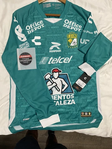 leon fc jersey Long Sleeve concachampions League Patch Cover