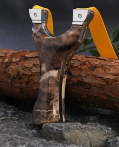 Catapulta de caza tiro con arco tiro con arco de aleación con honda camuflada - Imagen 1 de 10