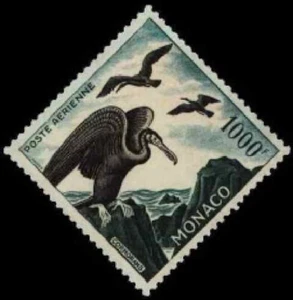 Timbre de Monaco Poste aérienne PA N° 68 Neuf ** MNH - Picture 1 of 1