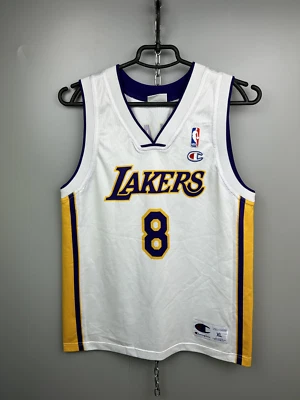 CHAQUETA DE BALONCESTO VINTAGE CAMPEÓN DE LA NBA LOS ANGELES LAKERS #8 BRYANT Niños XL Foto 1 de 4