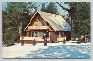 The Village of The Four Seasons Resort Uniondale Pennsylvania Postcard - Picture 1 of 2