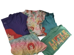 Disney Princess Girls 5 Piece Outfit Set Size 7 - Picture 1 of 12