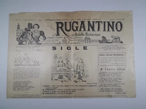 Rugantino in Dialetto Romanesco Satirico n.11761 anno 1973 Sigle - Picture 1 of 1