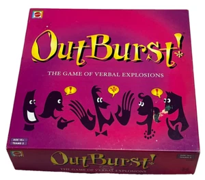 JUEGO OUTBURST: Edición 2001 rara de Mattel - En muy buen estado (P&P gratis en Reino Unido) - Imagen 1 de 7