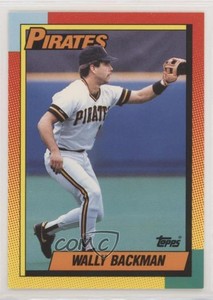 1990 Topps Traded Factory Set White Back Wally Backman #5T