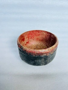 Vintage Wooden Hand Painted Kitchenware Fruit Bowl Old Hand Made Soup Bowl - Picture 1 of 4