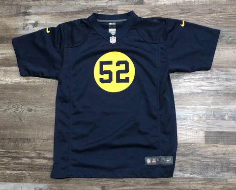 Clay Matthews #52 Green Bay Packers NFL Nike Throwback Jersey Size Youth XL Cover