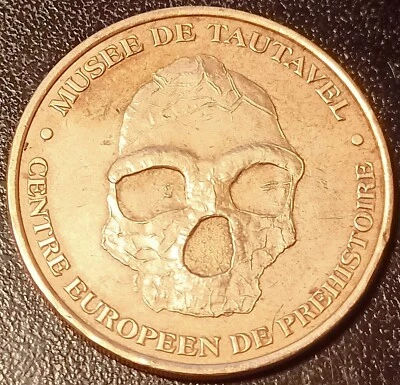 Medal Tourist - (66) Museum Tautavel Centre Prehistory European 1999 - Image 1 of 2