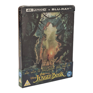 Le Buch De La Jungle 4K Blu-Ray Steelbook 4K Ultra HD Zavvi Exclusive Zone Free