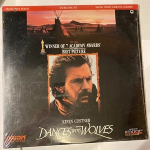 KEVIN COSTNER-DANCES WITH WOLVES & THE BODYGUARD SEALED LASER DISCS Coh,Sm.Splt  - Picture 1 of 12