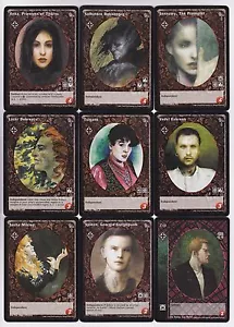 Ravnos Small Cap Crypt Lot G2/G3 9x Vampires V:TES VTES Vampire CCG - Picture 1 of 2