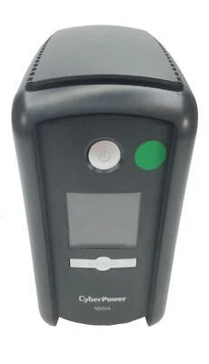 CYBERPOWER® UNINTERRUPTIBLE 600-WATT 9-OUTLET POWER SUPPLY, CP1000AVRLCD - Image 1 of 4