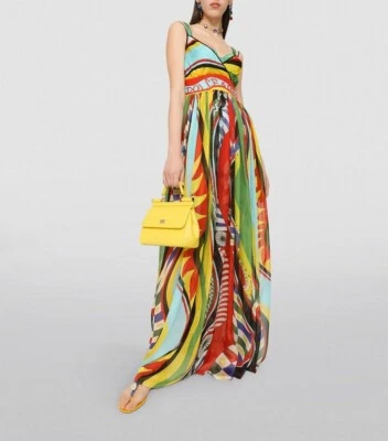 Bolso de Mano Dolce & Gabbana Mediano Amarillo Nuevo Con Etiquetas Foto 1 de 4