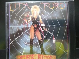 Out For Blood Mercury Lita Ford CD 1983 Germany Import Red Atomic Swirl 1RST Pre - Bild 1 von 5