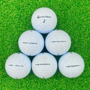 TaylorMade Soft Response Used Golf Balls AAAAA 5A 24 Balls Low Compression - Picture 1 of 6