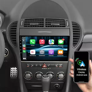 für Mercedes SLK R171 2004-2011 Android 13 9 inch 4+64G Autoradio SWC FM BT +Cam - Bild 1 von 14