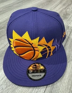 Phoenix Suns New Era 9Fifty SnapBack Adjustable Hat Big Logo Style - Picture 1 of 4