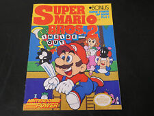 Super Mario Bros 2 Part 1 -  Inside Out  Tip Book Nintendo Power Magazine,  1989