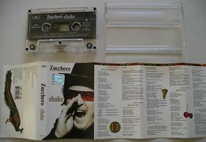 ZUCCHERO SHAKE *RARE BULGARIAN CASSETTE TAPE* ZUCCHERO SUGAR FORNACIARI - Imagen 1 de 4