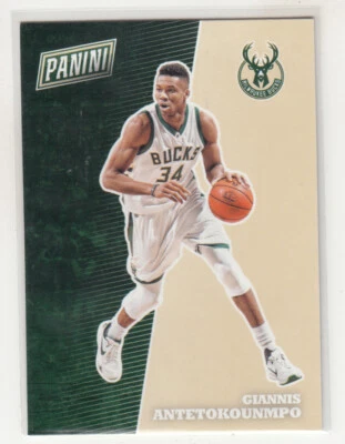 GIANNIS ANTETOKOUNMPO 2017 Panini The National Convention #BK13 Bucks Mint - Image 1 of 2