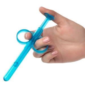 Reusable Refillable Blue Anal Lube Tube Personal Lubricant Applicator Launcher - Picture 1 of 7