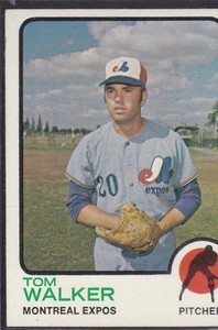 1973 TOPPS BASEBALL TOM WALKER #41 EXPOS EX+/EXMT *55528