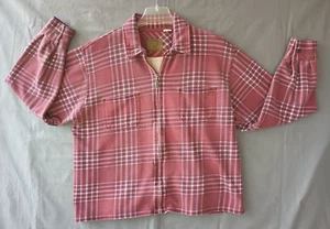 Liz Wear Claiborne Reißverschluss Kragen Jacke Oberteil Damen M kariert mehrfarbig - Bild 1 von 14