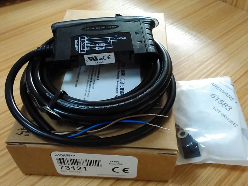 1pcs BANNER  Fiber Amplifier D10AFPY - Image 1 of 2