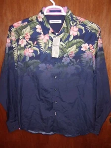 Men's Tommy Bahama NWT LS Dress Casual Shirt Size Medium - Picture 1 of 2