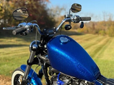 Nuevo tanque de gasolina Frisco Sportster sin pintar perno en 2018-2022 M8 Harley Softail Foto 1 de 4