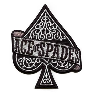 Motorhead Patch Fancy Ace of Spades Embroidered Iron - Picture 1 of 2