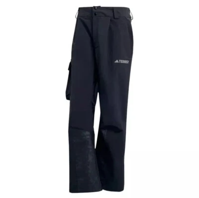 $400 adidas мужчин Terrex Techrock 3L нейлона брюки лыж водонепроницаемый снег размер средний M - Изображение 1 из 4