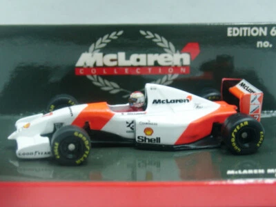 WOW EXTREMELY RARE McLaren 1993 MP4/8 Ford Andretti Silverstone 1:64 Minichamps - Image 1 of 4