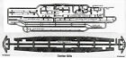 PULLMAN CENTER SILL W/BRAKE HO Model Railroad Styrene Plastic Detail BB51114