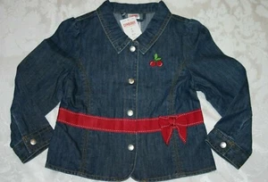 Gymboree CHERRY PIE Denim Blue Blazer Jacket NWT 6 - Picture 1 of 1