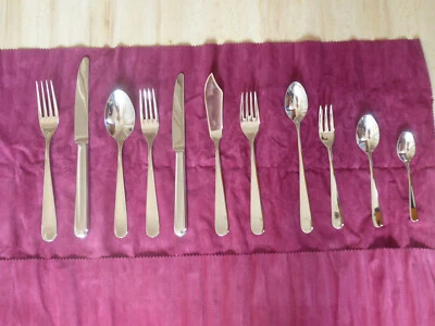 Besteckset für 1 Person - Gebr. Hepp - Carlton 2000 - 11 Teile - Edelstahl 18/10 - Bild 1 von 4