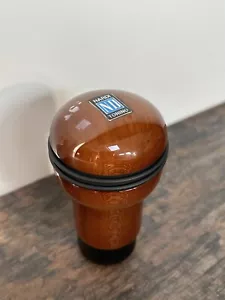 Nardi Evolution Style ND Real Mahogany Wood Gear Shift Knob - Picture 1 of 5
