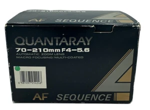 Quantaray 70-210mm f/4-5.6 Zoom lens for Minolta AF Maxxum - Picture 1 of 12