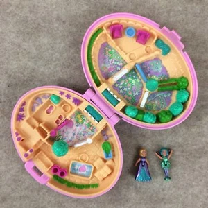 De colección Bluebird Polly Pocket 1995 Palomino Pony Stables Juguete De Colección Con 2 Muñecas  - Imagen 1 de 11