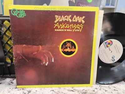 BLACK OAK ARKANSAS QUAD RAUNCH 'N' ROLL QUADRADISC NM- VINYL LP QUADRAPHONIC Foto 1 de 4