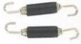 Lot de 2 Ressorts de pot échappement moto scooter 50 mm articulé acier inox