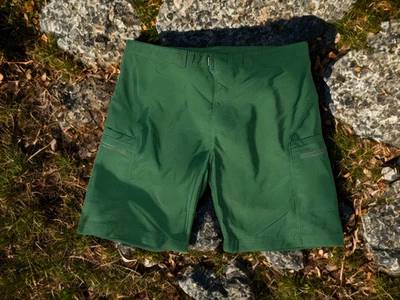 Pantalones cortos de viaje ExOfficio Amphibious verde talla 42 híbrido de natación de senderismo de secado rápido Foto 1 de 4