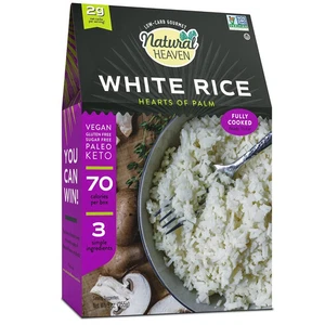 Hearts of Palm Rice - Low Carb, Glutenfrei, Keto & Paleo-freundlich, 9 Oz EA - Bild 1 von 3