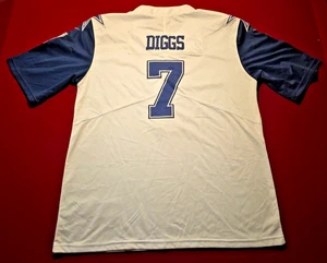 Trevon Diggs #7 Dallas Cowboys Jersey Nike On Field Large Blue & White - Picture 1 of 13