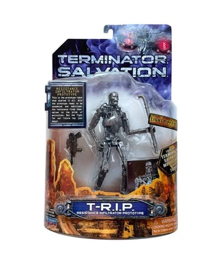 Terminator Salvation T-R.I.P. Figura de acción sellada Playmates Toys 2009 coleccionista Foto 1 de 2