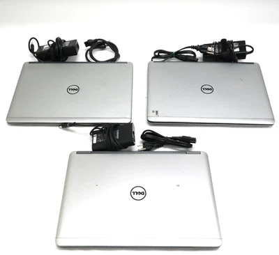 Lot of 3 Dell Latitude E7440 i7-4600U 16/8GB 500GB SSD Win 11 Pro Laptop "READ" - Image 1 of 4